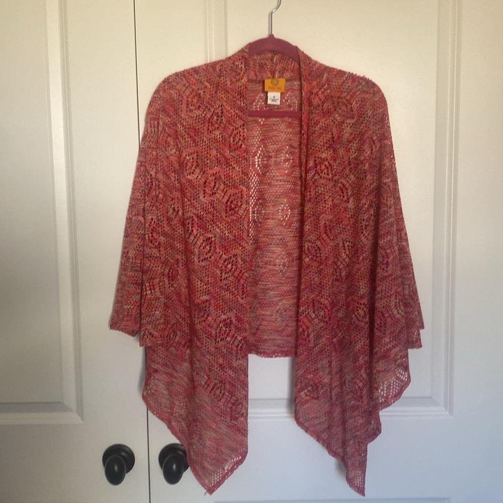 Ruby Rd Sheer‎ Cardigan - Picture 3 of 7